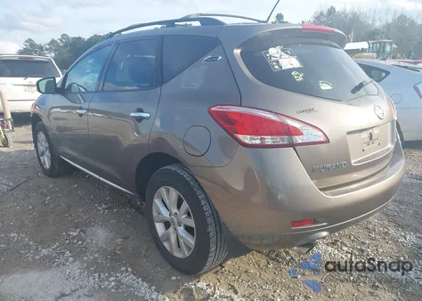 2011 Nissan Murano Sv из США, поврежденный, VIN JN8AZ1MW4BW177704